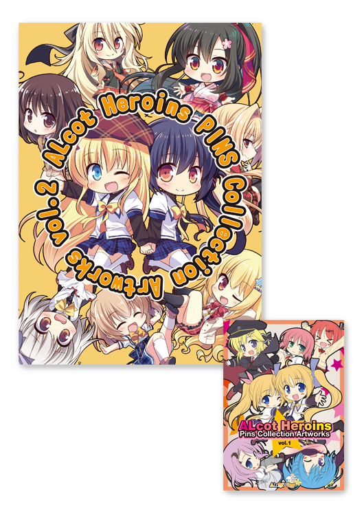 ALcot Heroines PINS Collection Artworks vol.2