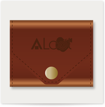 ALcot 特製本革コインケース