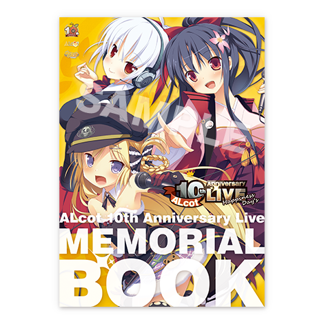 ALcot 10th Anniversary Live MEMORIAL BOOK
