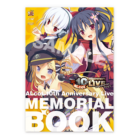 ALcot 10th Anniversary Live MEMORIAL BOOK ALcot 10th Anniversary Live MEMORIAL BOOK