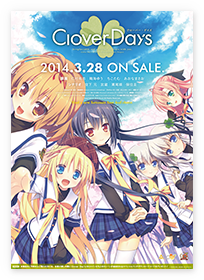 Clover Day's 販促用ポスター