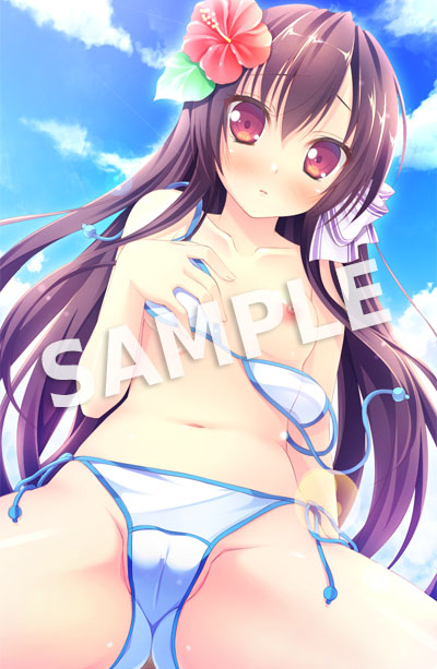描き下ろし白澤美悠紀テレホンカード